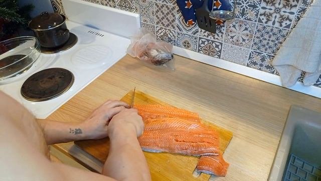 стейк из форели как в ресторане