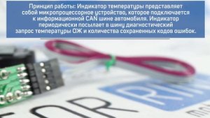 Цифровой индикатор температуры двигателя под CAN шину Гранта, Калина 2, Приора | MotoRRing.ru