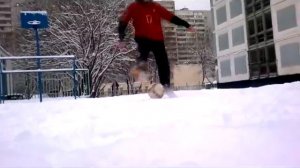 Футбол во дворе