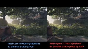 Core I9 9900k vs Ryzen 7700x with RTX 4080 benchmark Division 2 (CPU TEST)