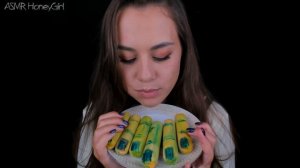 АСМР Съедобные Пальцы 🎃 АСМР на Хеллоуин 🎃 Зомби ест человеческие пальцы 🧟♀️ | Мукбанг