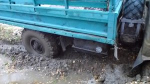 газ 66 на заднем мосту