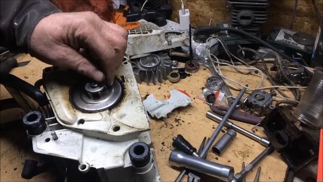 Штиль MS-180 Не заводился...ремонт от и до!) смотреть онлайн