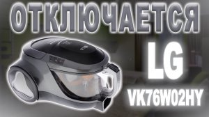 Ремонт пылесоса LG VK76W02HY, отключается