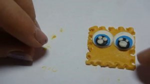 Губка Боб (из полимерной глины)