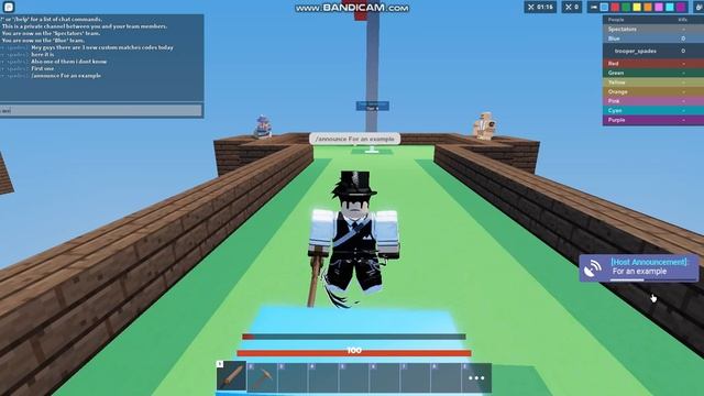 3 new commands for roblox bedwars (custom matches) смотреть онлайн