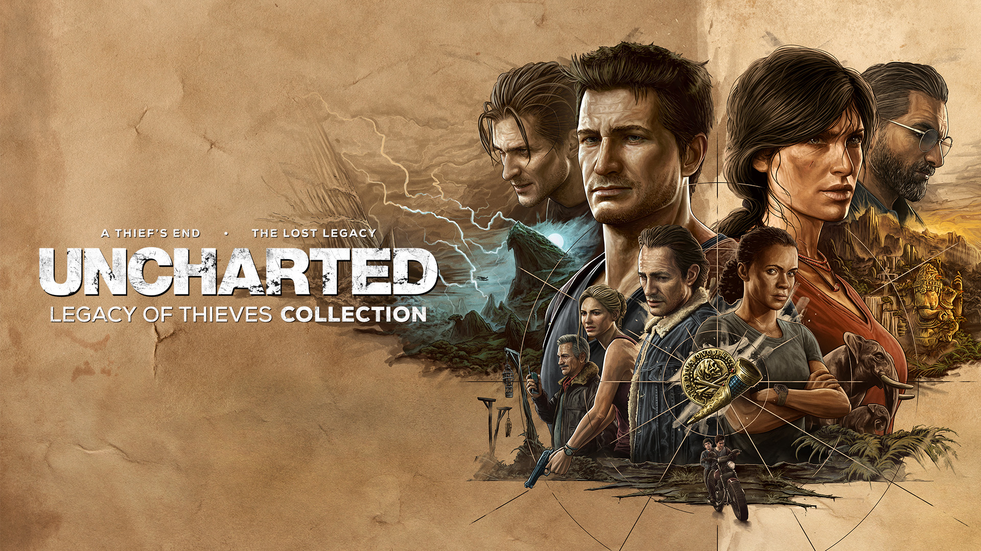 UNCHARTED: Наследие воров прохождение #1 (Без комментариев/no commentary)