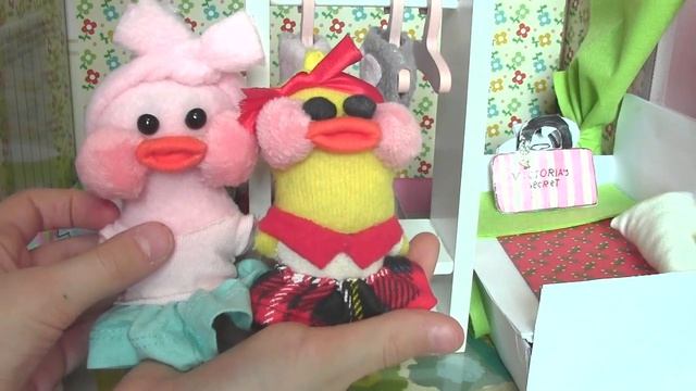 УТОЧКИ LALAFANFAN Вся КОЛЛЕКЦИЯ! ОБЗОР КОМНАТЫ и ОДЕЖДА для ЛАЛАФАНФАН своими руками! Утя из тт смотреть онлайн