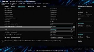 Как исправить «Intel VT-x отключен» на материнской плате ASUS