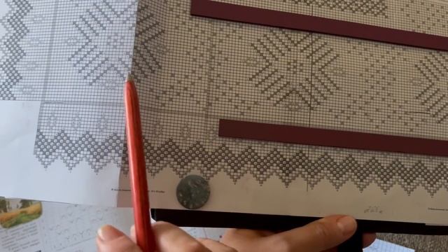 Я вяжу оренбургский платок/мк рисунков/ вязание смотреть онлайн