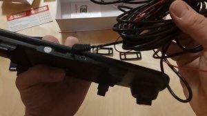Обзор видеорегистратора-зеркала Dash Cam Video FHD1080P с задней камерой с AliExpress