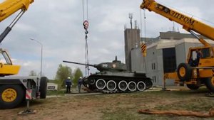 Танк 16 Гвардейской танковой дивизии ГСВГ.