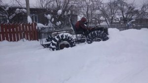 Вездеход с двигателем от ОКИ.