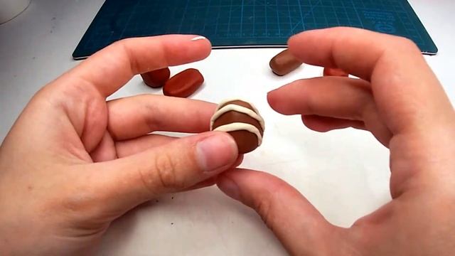 Как лепить из пластилина Шоколадные конфеты смотреть онлайн