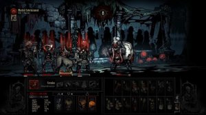 Darkest Dungeon Crimson court DLC - Baron boss blind run (Босс Барон)