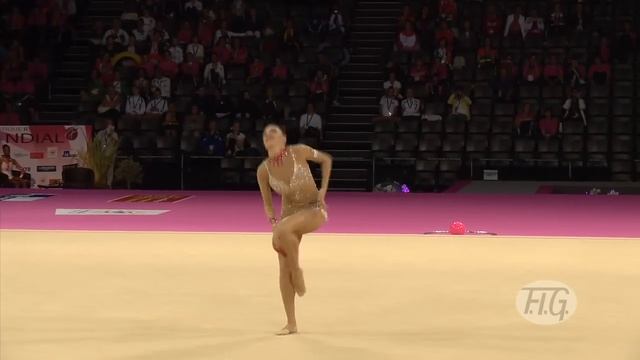 WC Montpellier 2011 - Evgenia KANAEVA (RUS), Qualifications Ball смотреть онлайн