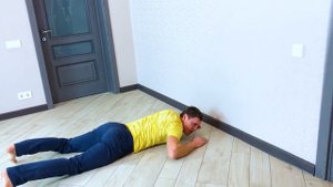 Диана и папа в волшебной комнате