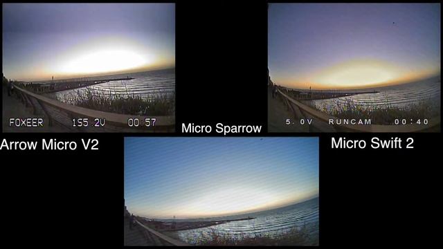 Runcam micro swift 2 VS. Micro Sparrow VS. Foxeer Micro Arrow V2 смотреть онлайн