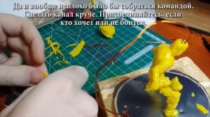 Лепка из пластилина - как лепить плащ. Assassin creed из полимерной глины. Уроки лепки - 11