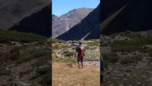 Lazy треккинг в горах Архыза с собакой, сентябрь 2023