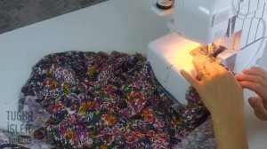 Раскрой и пошив блузки А-силуэта