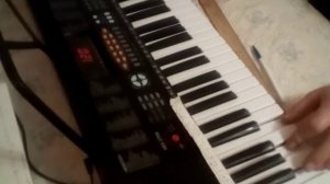 синтезатор Groher. GES-2799. Простенькая мелодия.