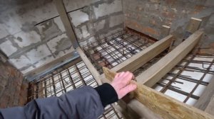 БЕТОННАЯ ЛЕСТНИЦА своими руками. Армирование. Полная подготовка к заливке.