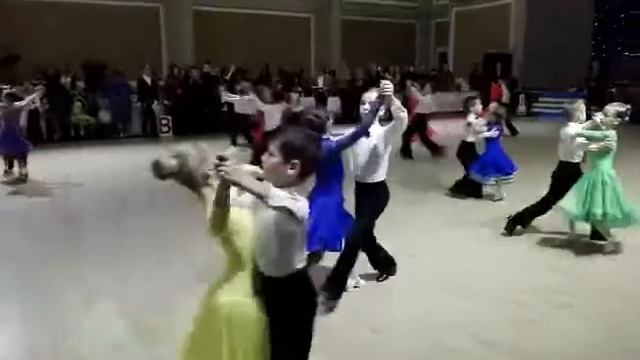 Леша и Аня, пара № 123, Медленный вальс смотреть онлайн