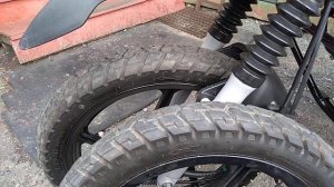 Правильность установки покрышек по протектору