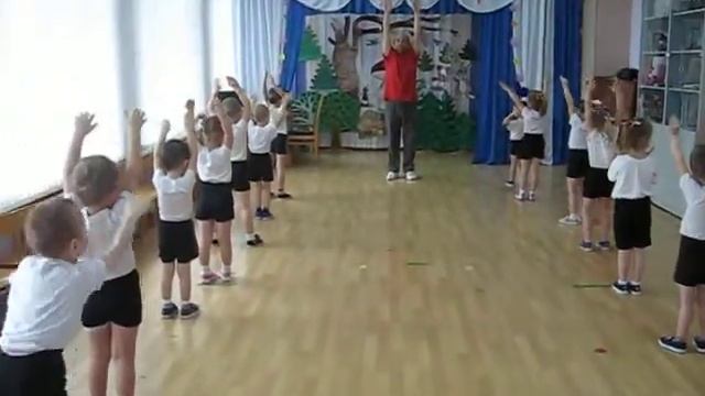 "Винтик". Музыкально ритмическая разминка с детьми 3-4 лет смотреть онлайн