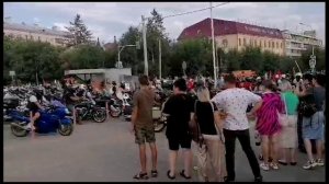 Ночные волки в Волгограде 12.08.23