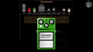 NUX MG 300 Acoustic IR on Electric Guitar and Rothery's Distortion style.