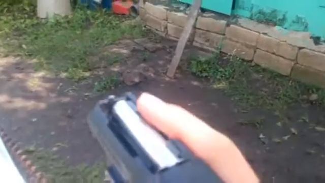 Видео снято 21 августа обзор на пистолет удар М 1 и рассказ про боеприпасы смотреть онлайн