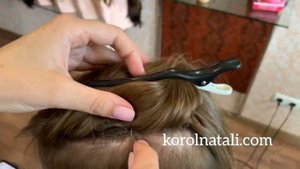 ?ПРИШИВАНИЕ ТЕМЕННОЙ НАКЛАДКИ К СОБСТВЕННЫМ ВОЛОСАМ?ПАРИКИ KOROL NATALI???