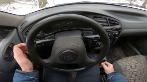 2012 ZAZ Chance POV test drive | ЗАЗ Шанс тест драйв от первого лица