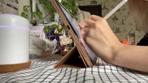 vlog : кофе, учеба, рисование