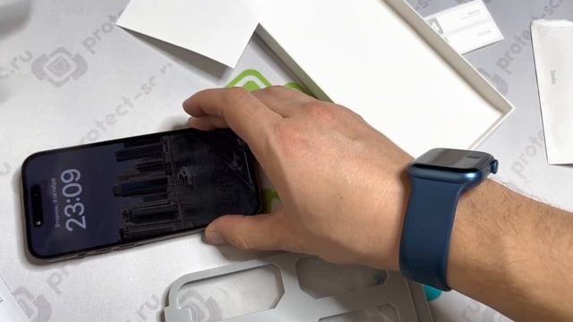 Обзор классического 2,5D защитного стекло на iPhone 14/14 Pro/14 Pro Max/14 Plus, серия KR Benks смотреть онлайн