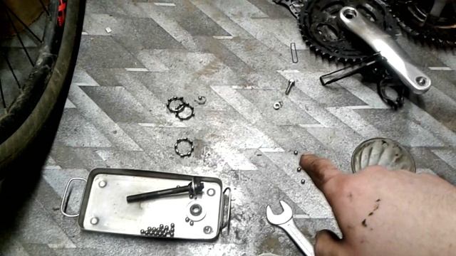 ремонт передней ступицы велосипеда стелс