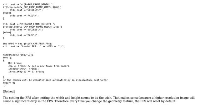 Raspberry Pi: Increasing fps of pi camera using OpenCV C++ implementation смотреть онлайн