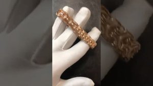 Золотой браслет «Рамзес»  на заказ