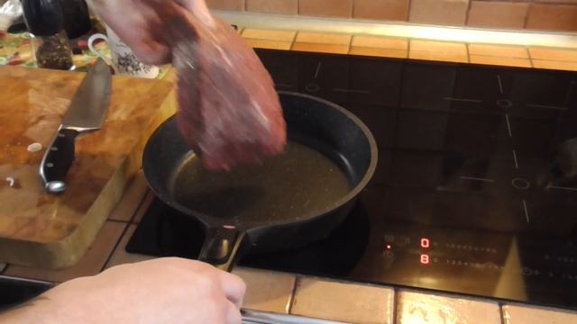 Ростбиф с картофелем.