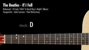 If I Fell - The Beatles / Guitar Chords