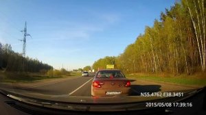 Бронницы - Раменское / Bronnitsy - Ramenskoye 08/05/2015 (timelapse 4x)