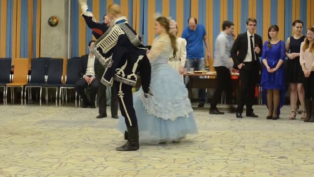 26.02.16 бал в мифи. Мазурка смотреть онлайн