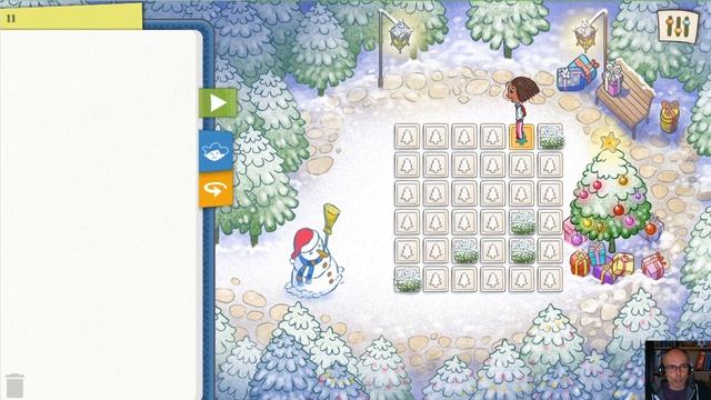 Learn Run Marco! - Winter Wonderland - Levels 9-11 - More Loops