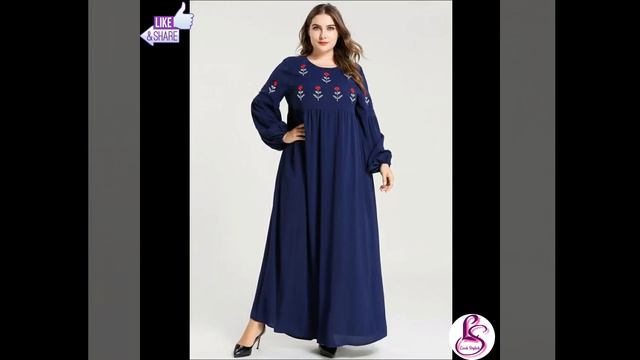 Beautiful Maxi Dresses Ideas For Plus Size Girls || Plus Size Maxi Dresses || by Look Stylish