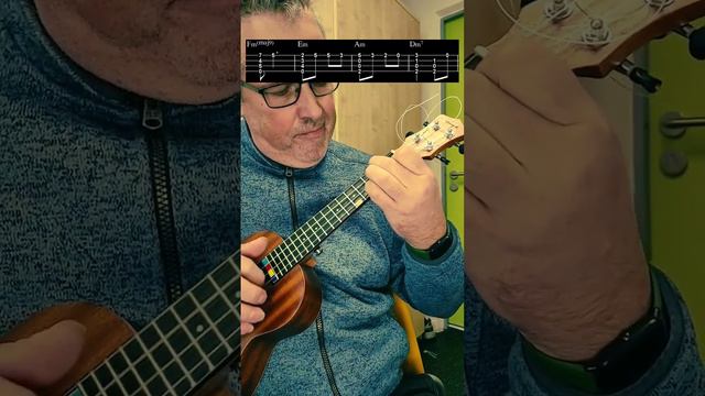 Колыбельная Медведицы укулеле табы и аккорды смотреть онлайн