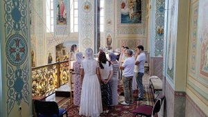 Третий антифон праздника Преображе́ние Госпо́дне. Регент Е. Артюхова.