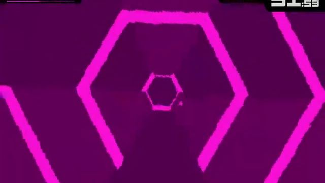 Super Hexagon - Прохождение уровня 3 (HARDEST) смотреть онлайн