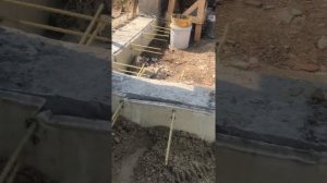 Арболитовый дом монолитом ,льём полы в гараже